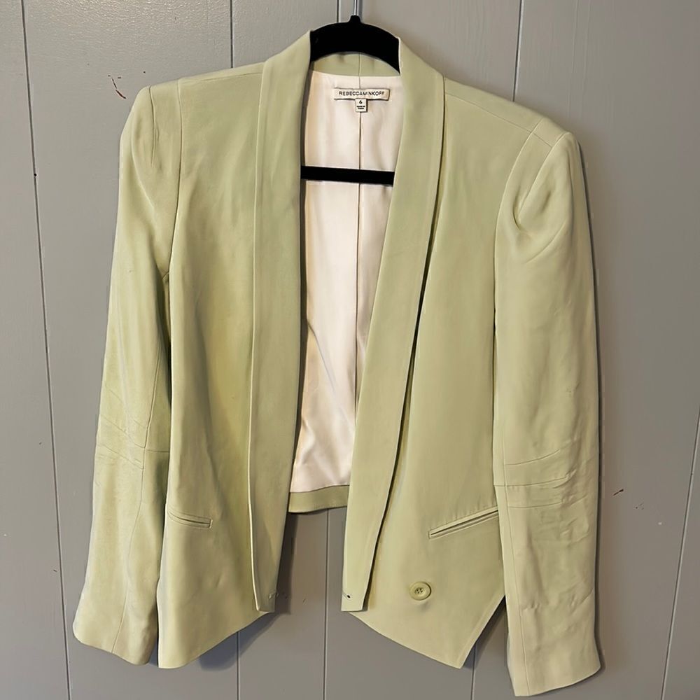 Rebecca Minkoff Silk Blazer Size 6